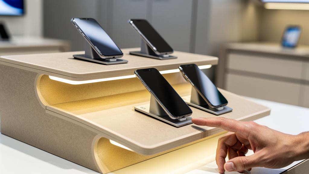 Por que a maneira de expor celulares impacta tanto as vendas