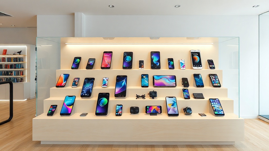 Como um bom suporte para smartphones organiza o fluxo na loja