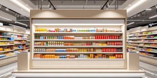Display de papelão para supermercados e lojas de varejo