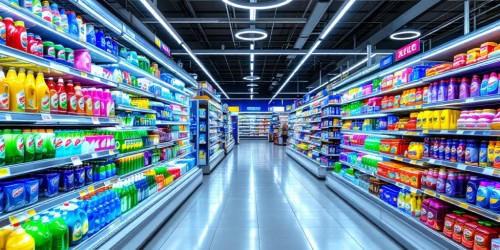 Quais os tipos de expositores são usados em supermercados