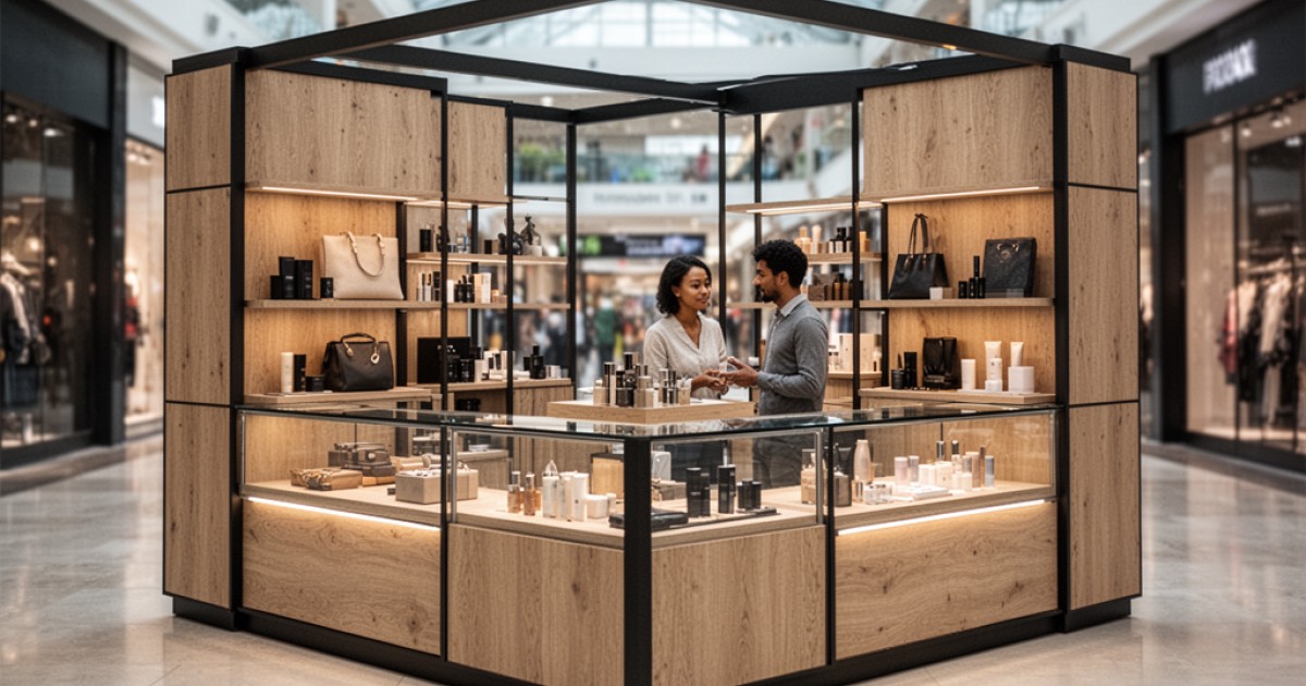 Vantagens da ilha modular para shopping