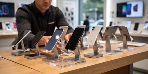 Expositores para celulares que valorizam a apresentação da marca