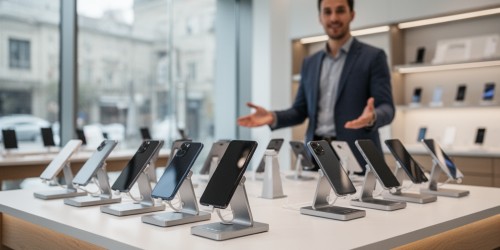 Como escolher expositores para celulares no ponto de venda