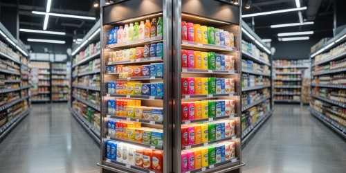 Prateleiras promocionais para ações de merchandising