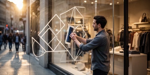 Onde aplicar adesivos de vitrine para melhores resultados