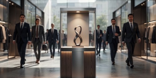Como um display em tamanho real fortalece sua marca