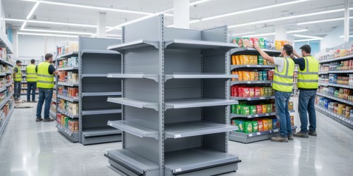 Como renovar um supermercado com novas gôndolas