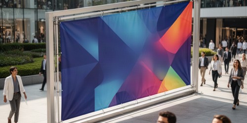 Por que investir em faixa em lona para ações de merchandising