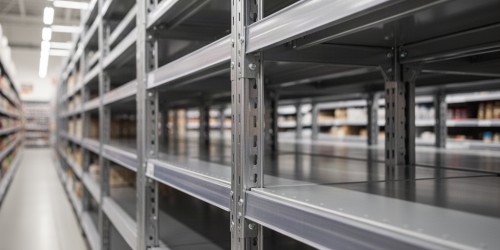 Critérios para escolher gôndolas de mercado resistentes