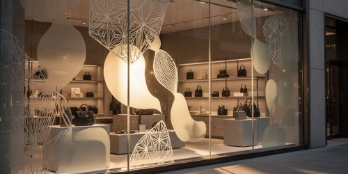 Planeje uma vitrine de impacto com adesivos personalizados