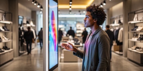 De que maneira o totem display influencia a decisão de compra