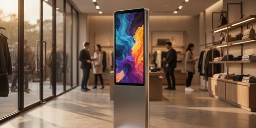 Onde utilizar um totem display em ambientes comerciais