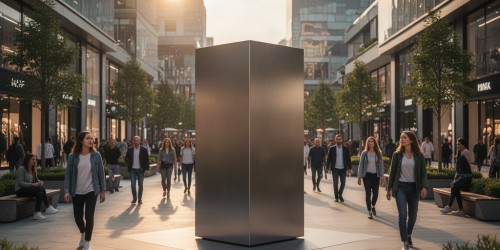 Onde utilizar um totem cubo para gerar mais visibilidade