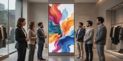 Onde o display em tamanho real pode fortalecer a comunicação visual