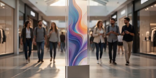 Como um totem display personalizado fortalece a presença da marca