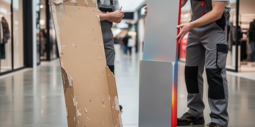 Quando substituir um totem display personalizado por um novo modelo