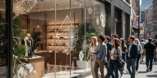 Adesivos de vitrine para atrair mais clientes ao ponto de venda