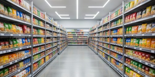 Projetos de gôndolas de mercado para otimizar o espaço