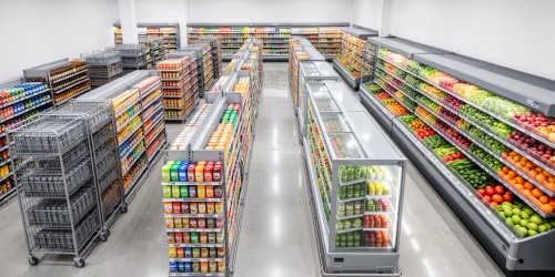 Tipos de gôndolas de mercado e suas aplicações