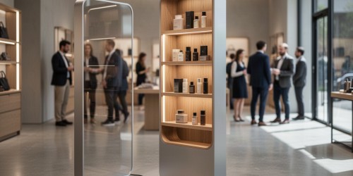 Como escolher um totem display para destacar produtos e marcas