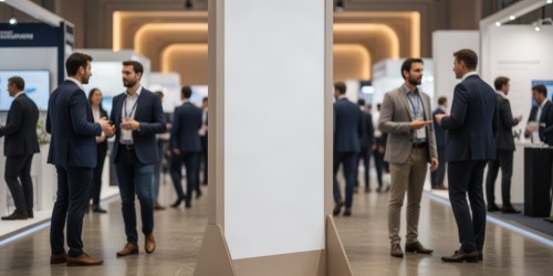 Onde utilizar o totem lama em feiras e eventos corporativos
