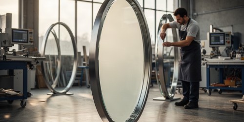Quem fabrica totem elíptico sob medida para empresas