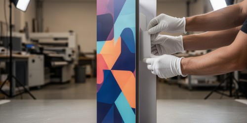 Como produzir um totem display com acabamento profissional