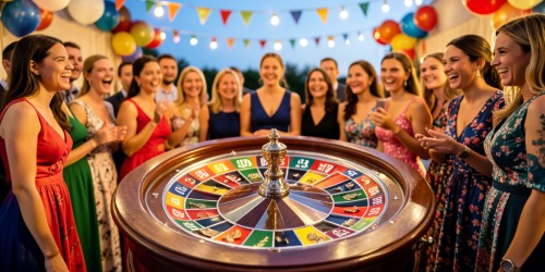 Roleta personalizada para eventos promocionais de alto impacto