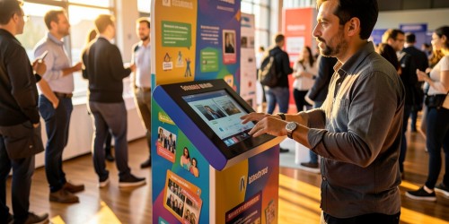 Quanto um totem display aumenta o engajamento dos visitantes