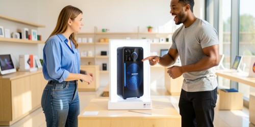 Quanto um display em tamanho real influencia a decisão de compra