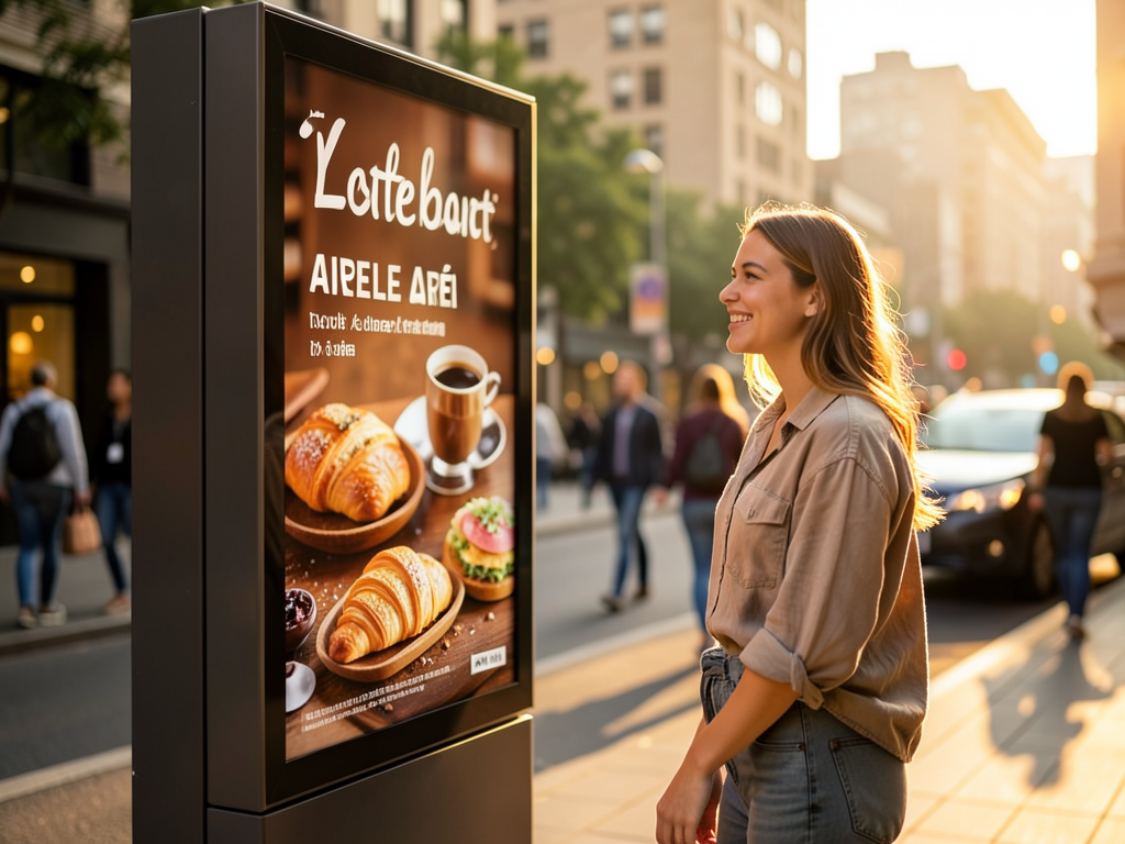 Como o display atua durante uma ação