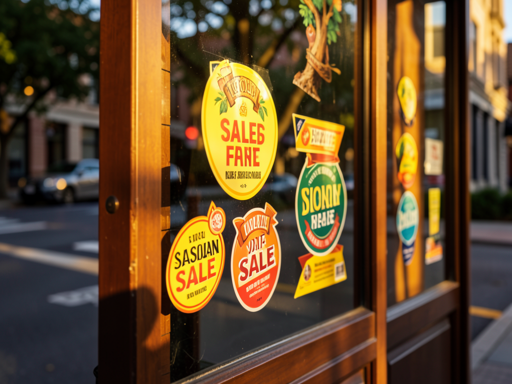Como cada opção funciona na vitrine