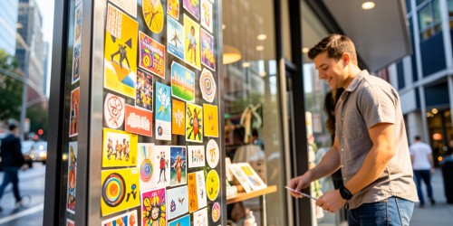 Guia prático de adesivos de vitrine para lojas e comércios