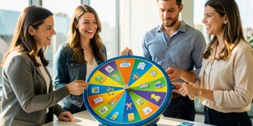 Roleta personalizada para campanhas de vendas criativas