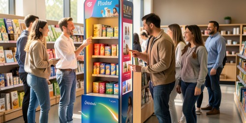 De que forma um totem display personalizado influencia as vendas