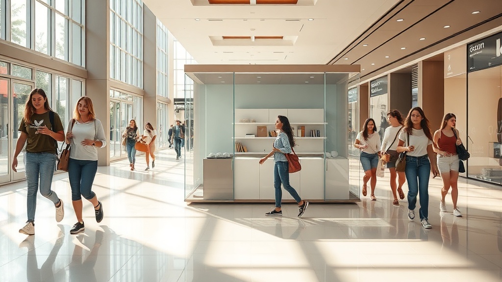 Entendendo o papel dos quiosques no shopping: conceito e contexto
