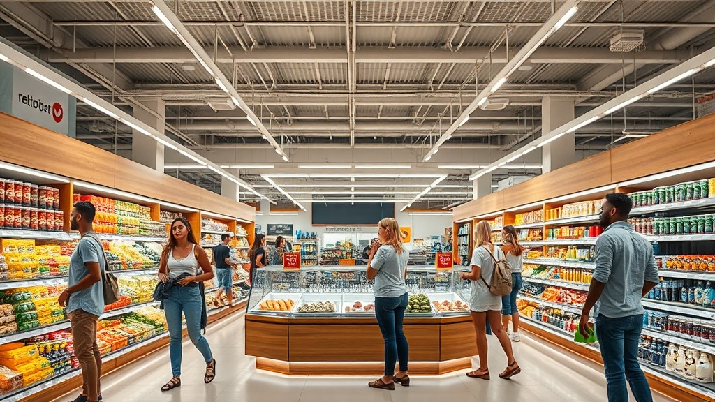 Gôndolas na prática: o que são e como influenciam a compra