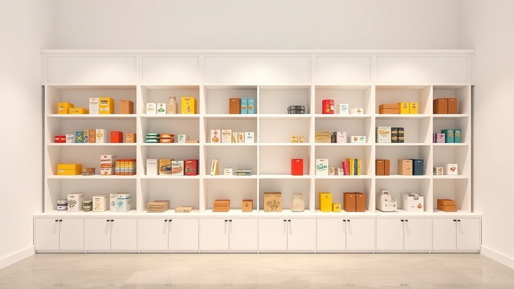Como estruturas em MDF contribuem para um layout mais organizado
