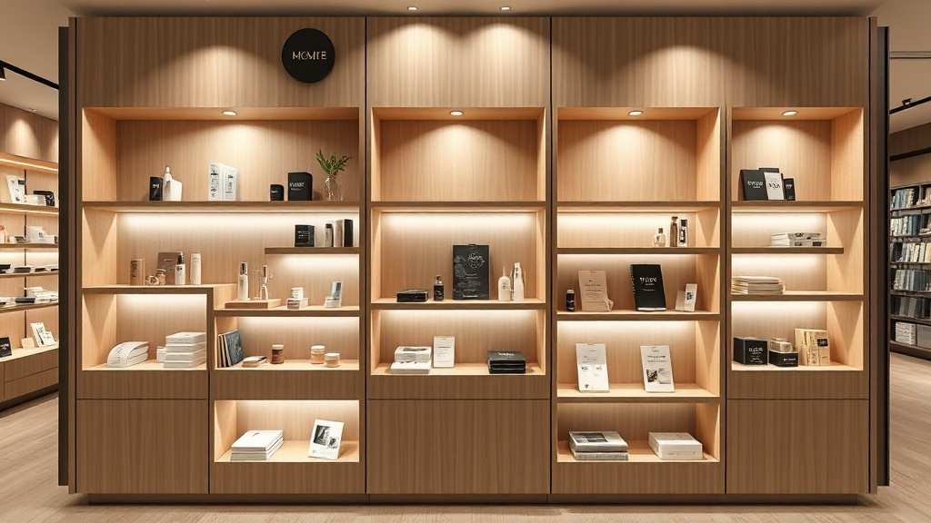 Onde o MDF se destaca na exposição de diferentes tipos de produto