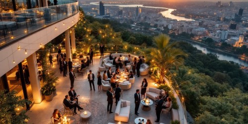 Por que empresas escolhem rooftops para eventos corporativos