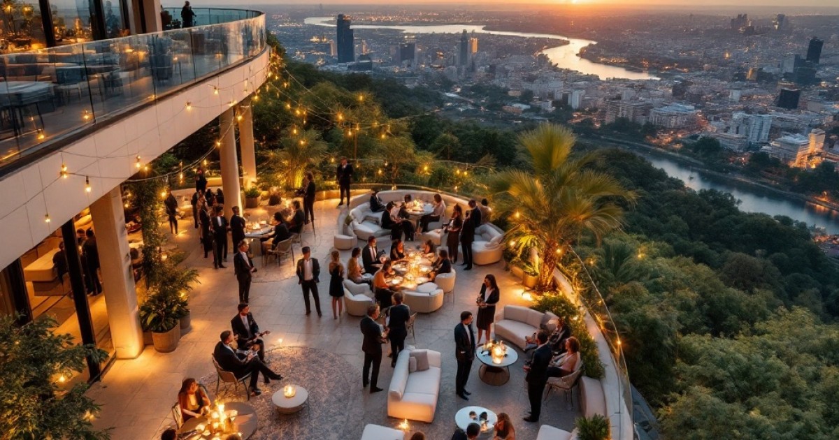 Por que empresas escolhem rooftops para eventos corporativos