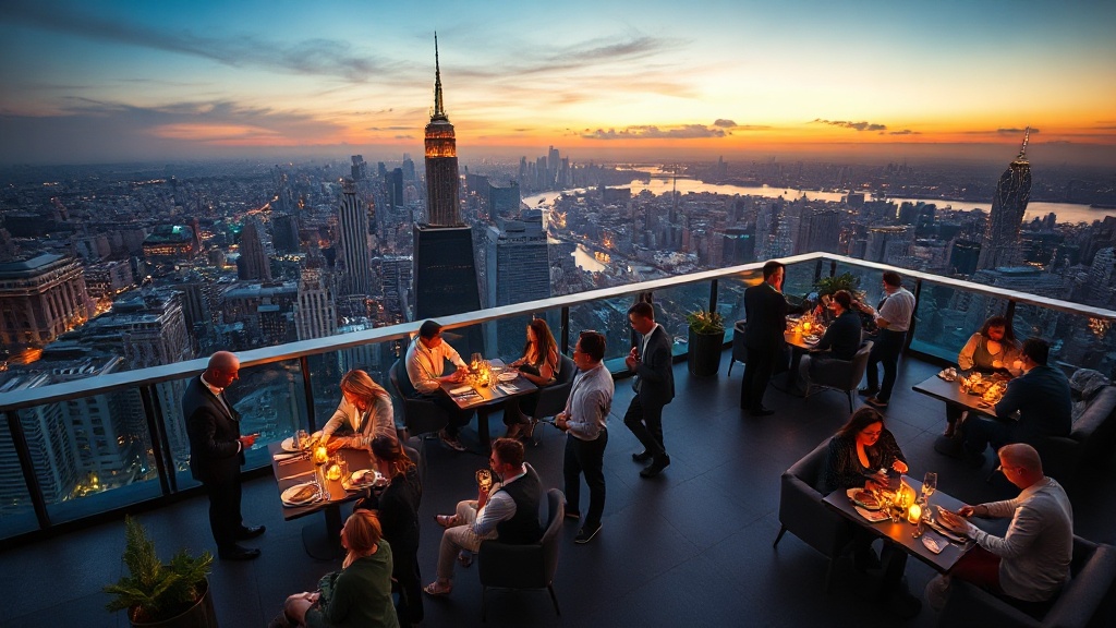 Como funciona, na prática, a organização de um evento em rooftop