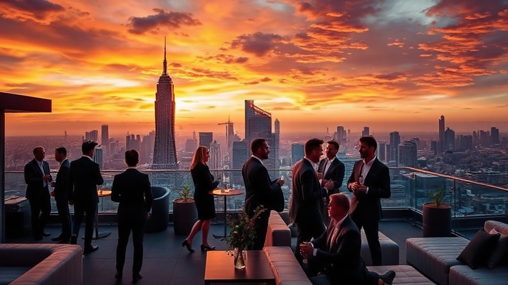 Fatores essenciais na escolha de um rooftop para eventos corporativos