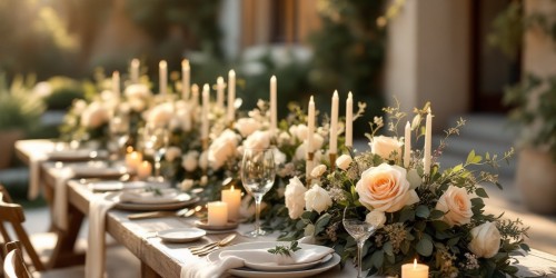 Mini wedding com atmosfera envolvente e elegante