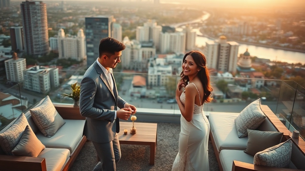 O que considerar ao escolher um espaço para noivado em rooftop