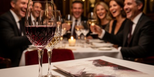 Como a carta de vinho valoriza uma festa de aniversário
