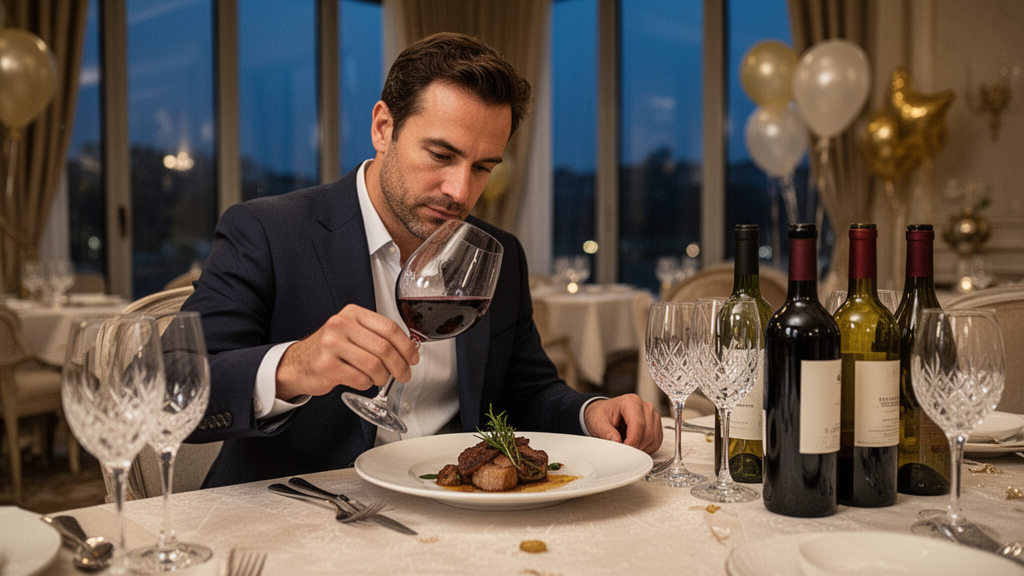 Como harmonizar os vinhos com o menu da festa