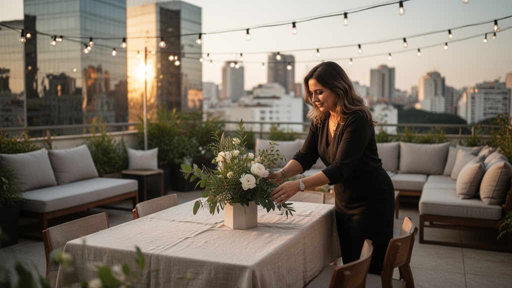O ambiente certo fortalece a proposta de eventos sociais e corporativos