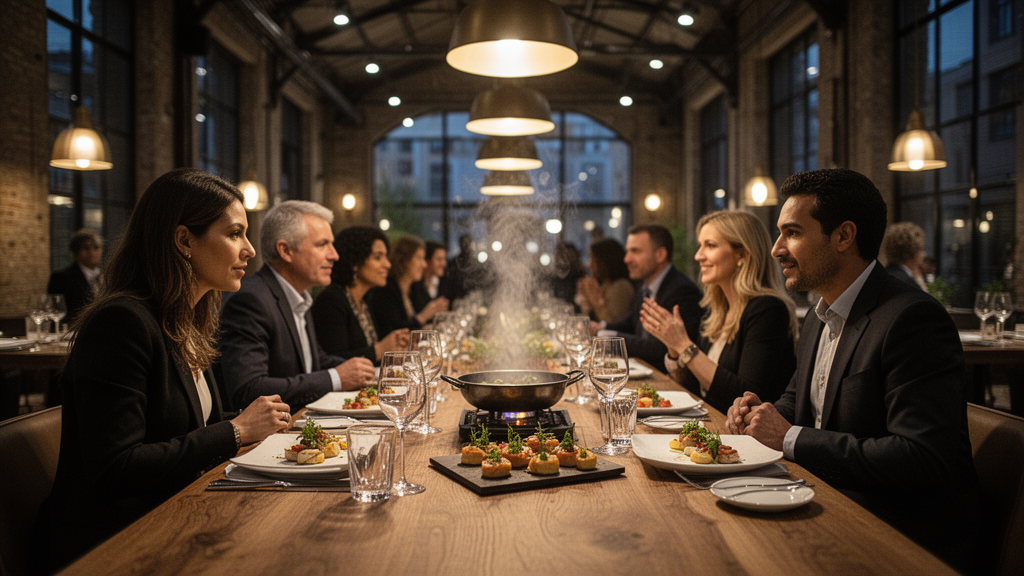 Gastronomia e ambiente: dois pilares para um evento memorável