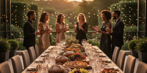 Espaço para evento de aniversário com experiência gastronômica